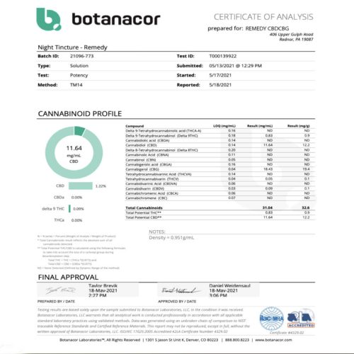 BaeSciences Certificate